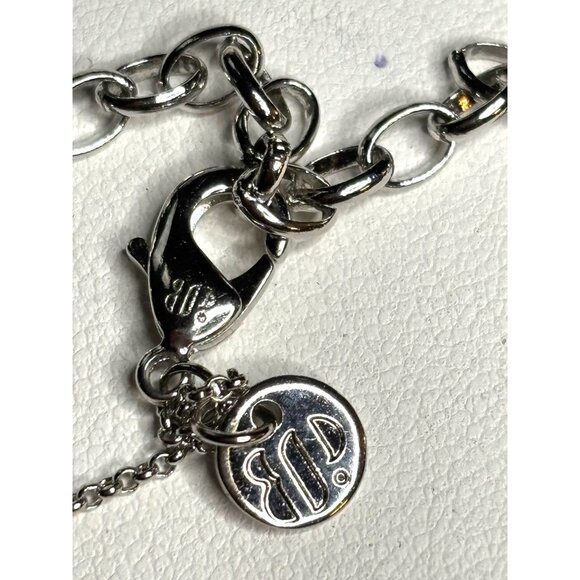 Sunburst Crystal Pendant Necklace With 17" Chain - Picture 7 of 9